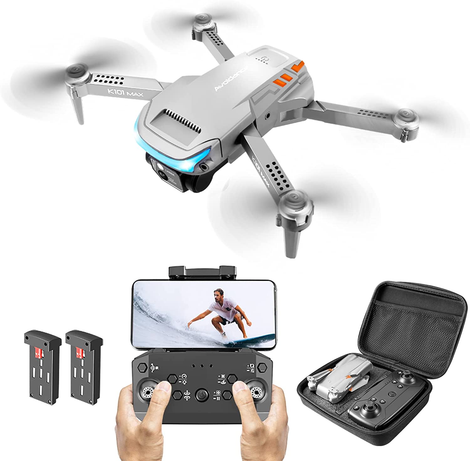 OKYUK Mini FPV Drones with Camera 1080P HD Drones for Kids Adults Beginners Christmas Birthday Gifts for Boys Girls Toys
