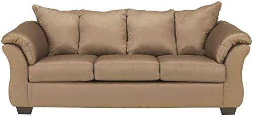 Signature Design by Ashley Darcy Casual Plush Sofa， Brown