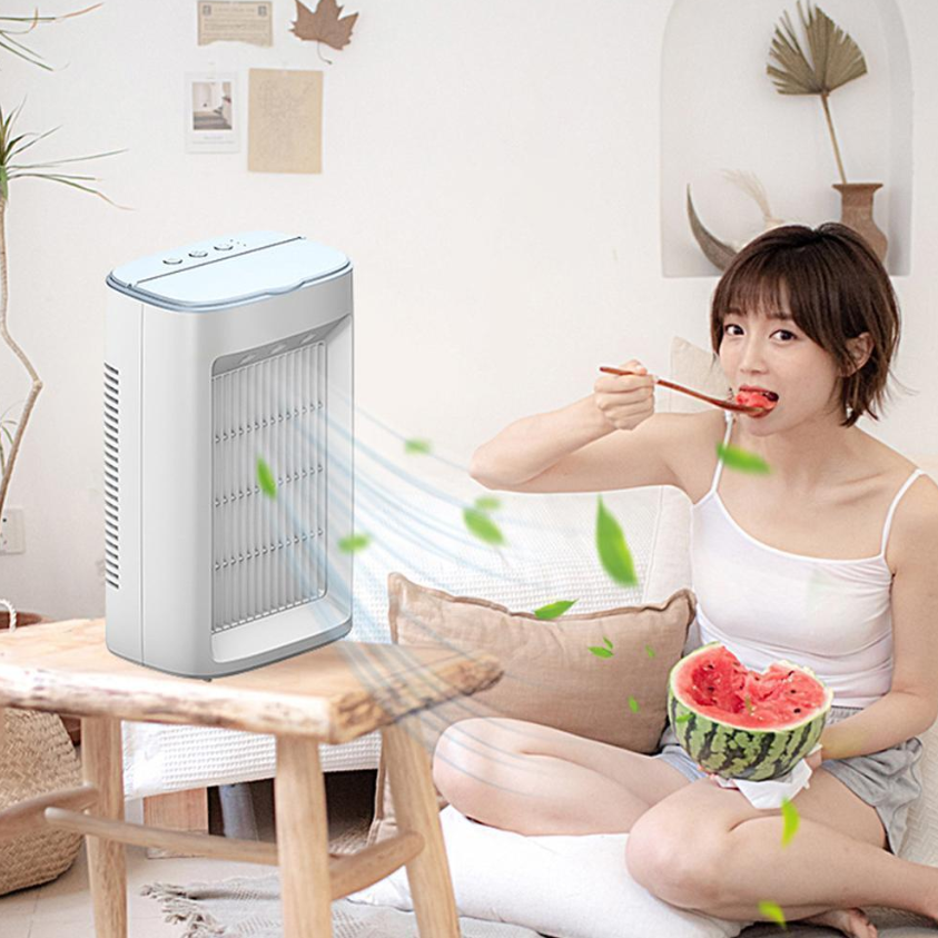 Portable Conditioner Remote Head Conditioner USB Personal Mini E1B5